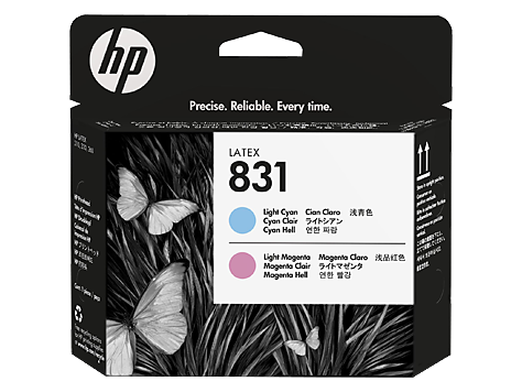 HP 831 Light Magenta/Light Cyan Latex Printhead For 310, 330, 360