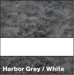 Rowmark LaserMax harbor grey/white 1245x610x1,6mm
