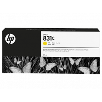 HP 831C 775-ml Yellow Latex Designjet ink cartridge