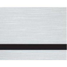 Metalgraph plus+ br. stainless steel/black 1245x610x1,6mm