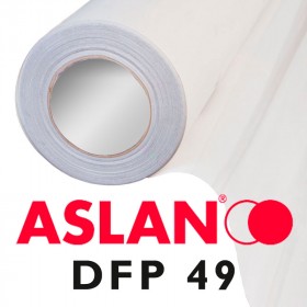Aslan DFP 49 137CM 25m Balta kilimų plėvelė